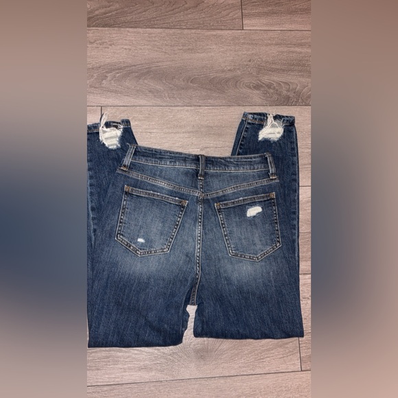 Willow + Root High Rise Mom Denim Jeans Size 26 Medium Wash - Picture 2 of 9